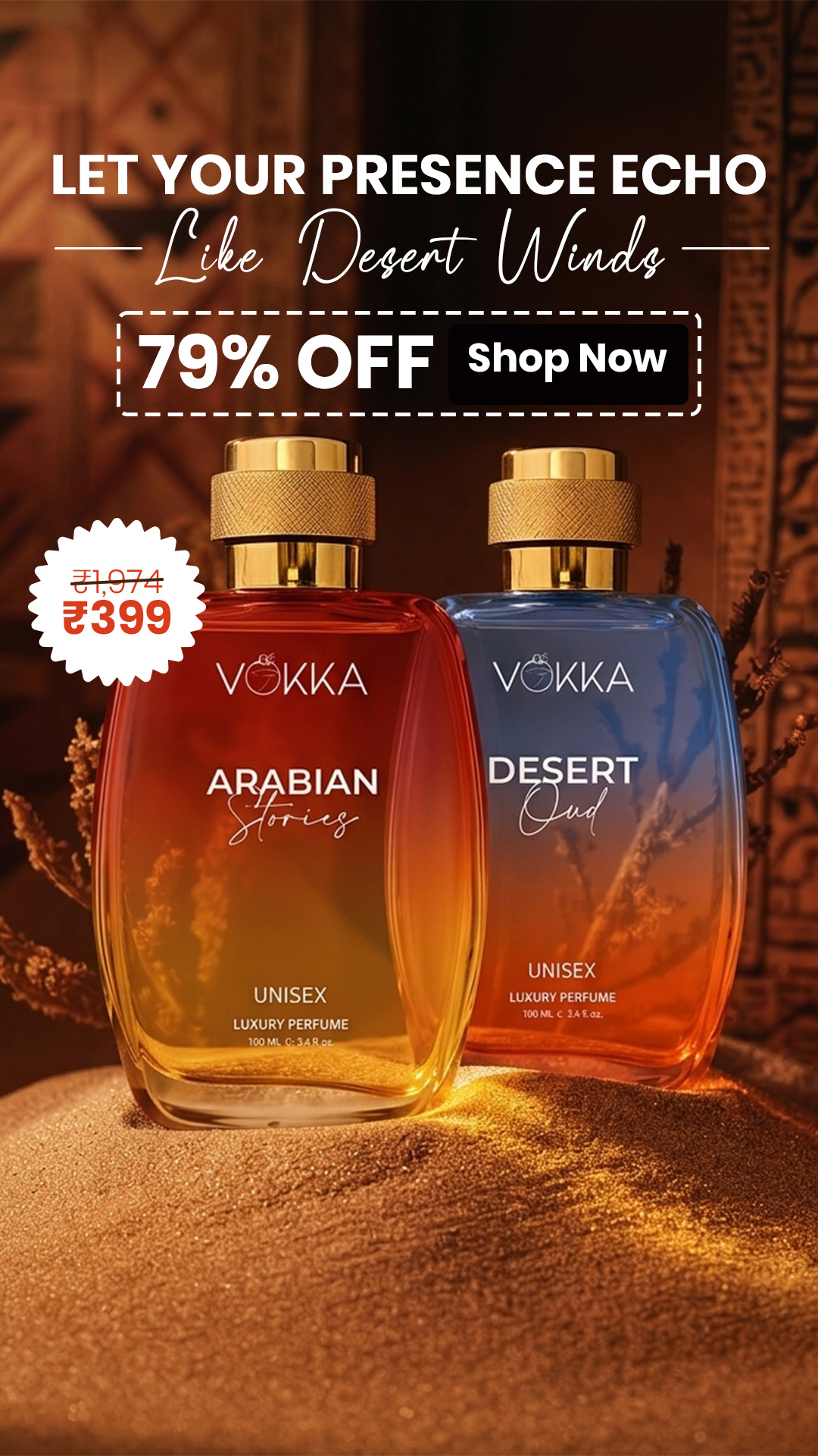 Vokka Perfumes Facebook ad