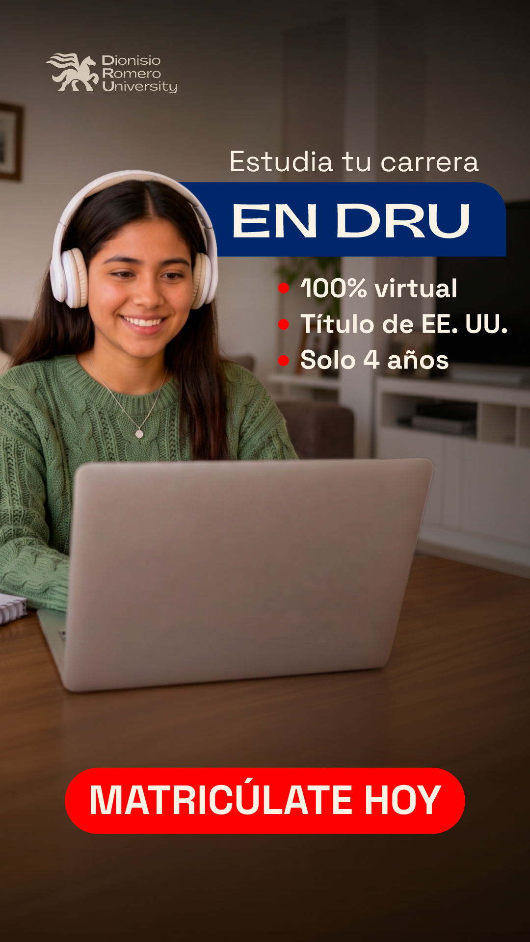 Dionisio Romero University Facebook ad