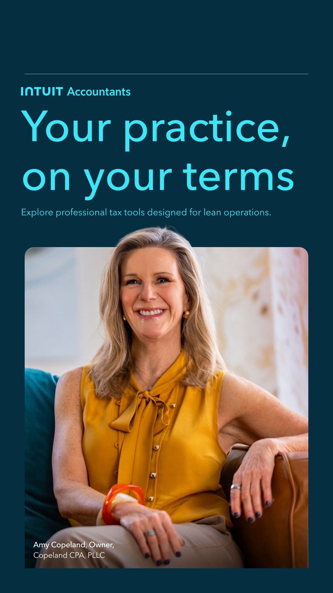 Intuit Accountants Facebook ad