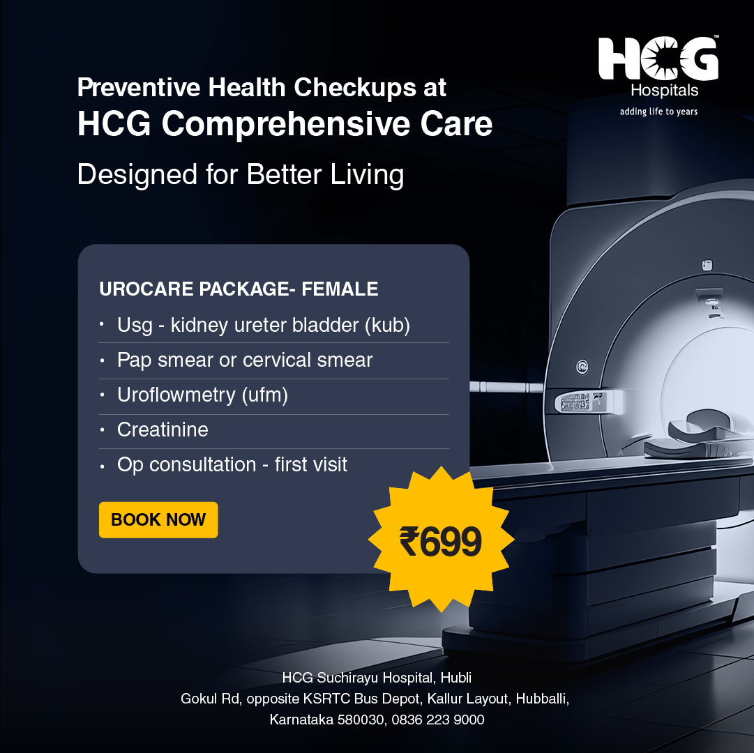 HCG Hospitals Hubli Facebook ad