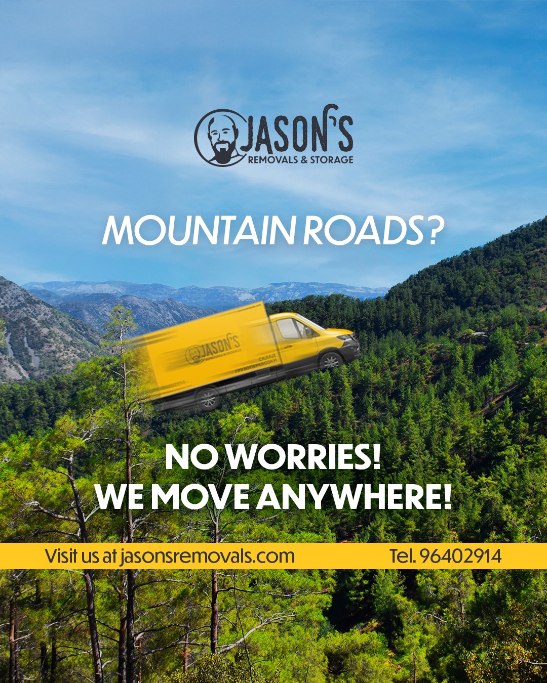 Jason's Removals & Storage Facebook ad