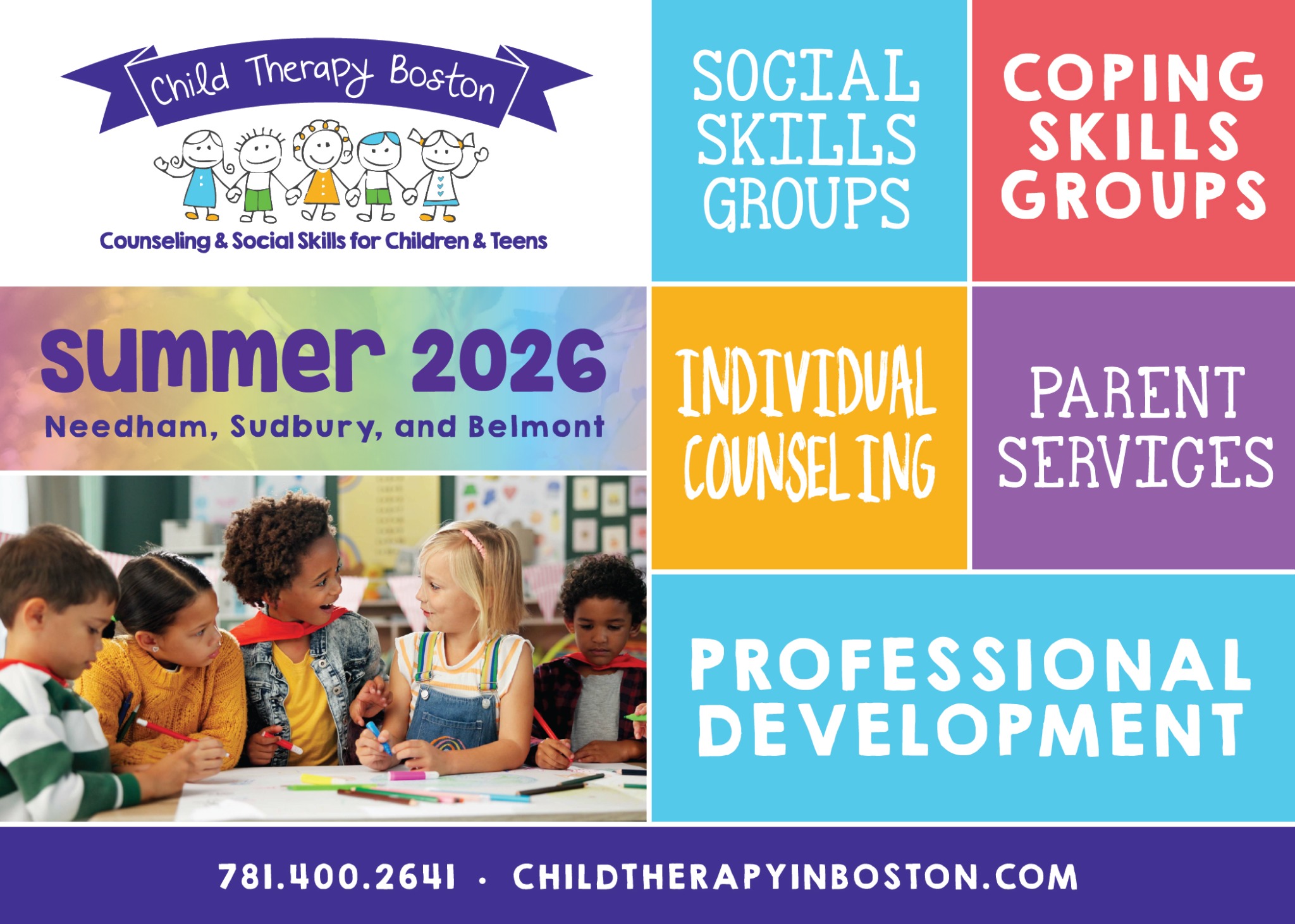 Child Therapy Boston Facebook ad: Child Therapy Boston offers Individual Counseling and…