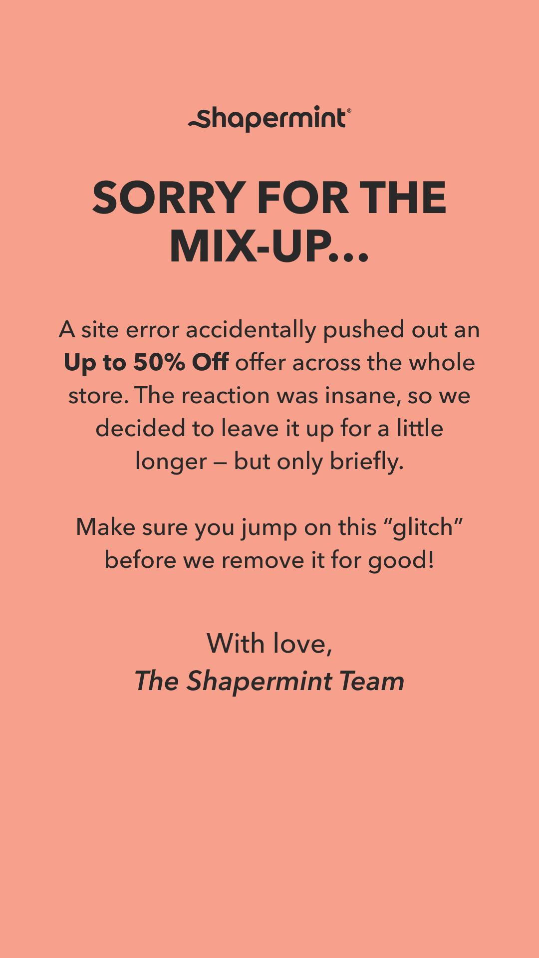 Shapermint Facebook ad