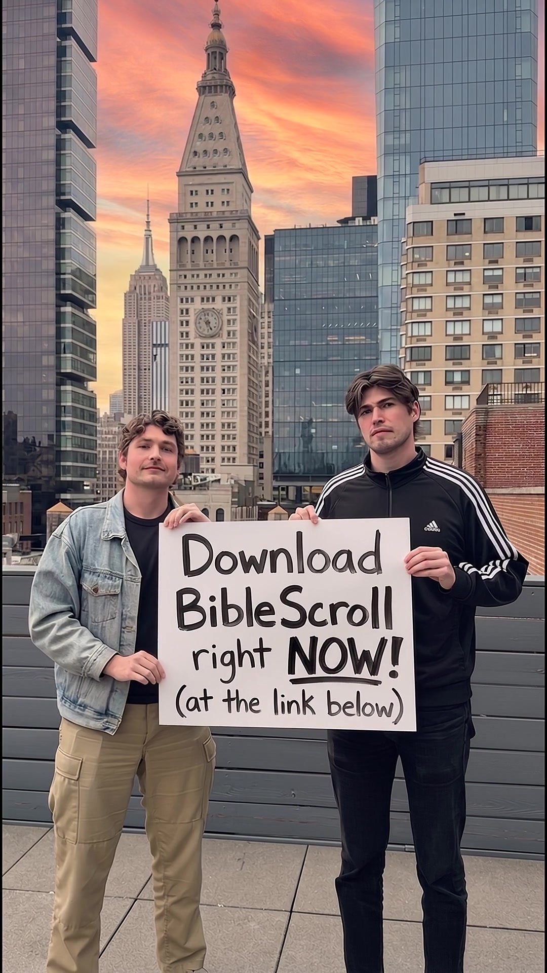BibleScroll - Christian Focus Facebook ad: Replace scrolling with the Bible