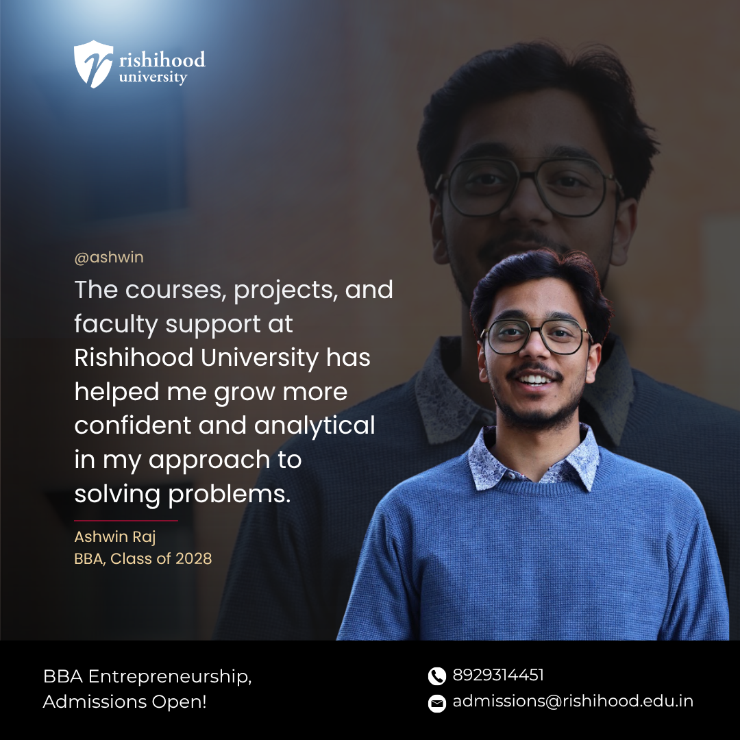 Rishihood University Facebook ad
