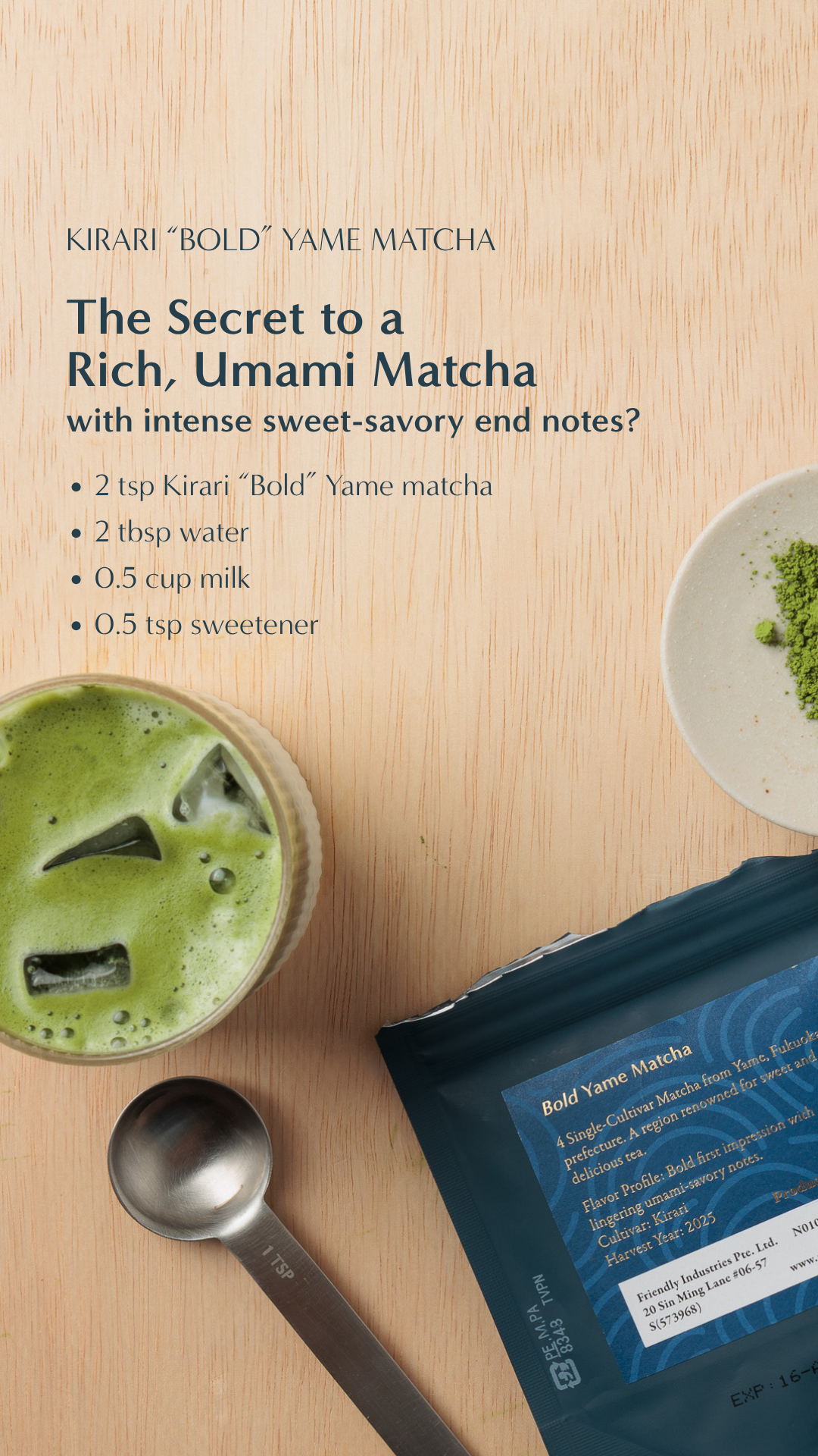 Naoki Matcha Facebook ad