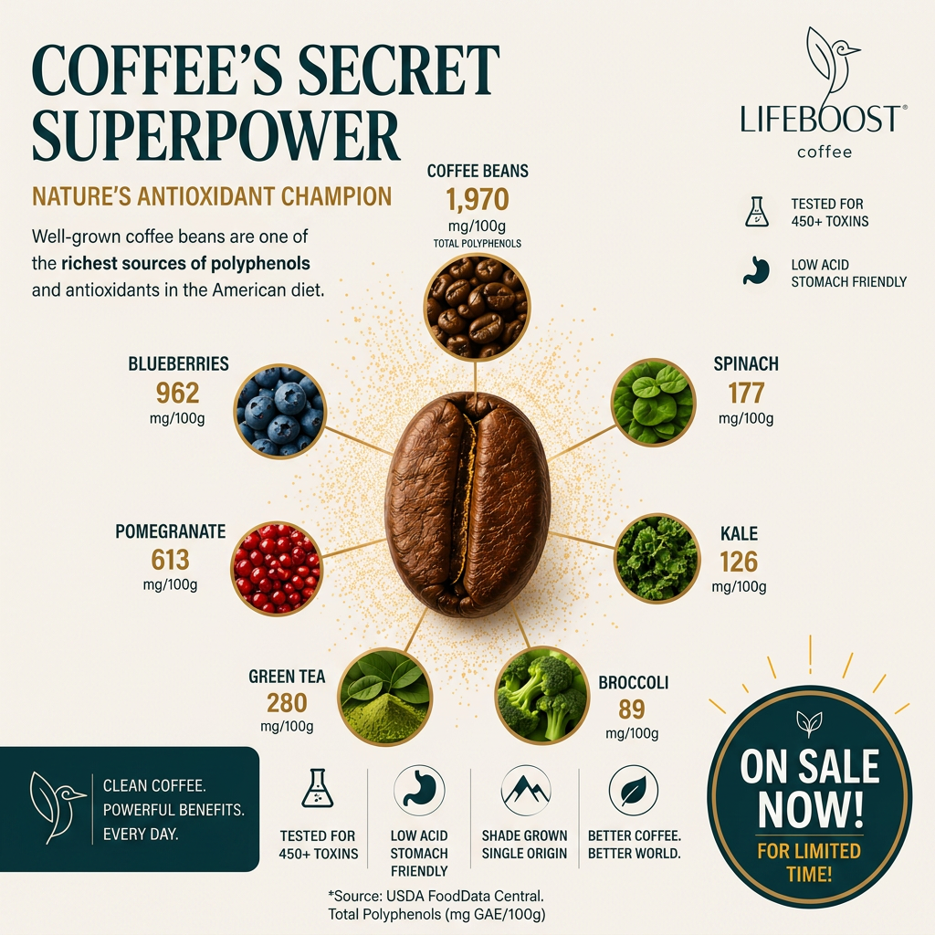 Lifeboost Coffee Facebook ad