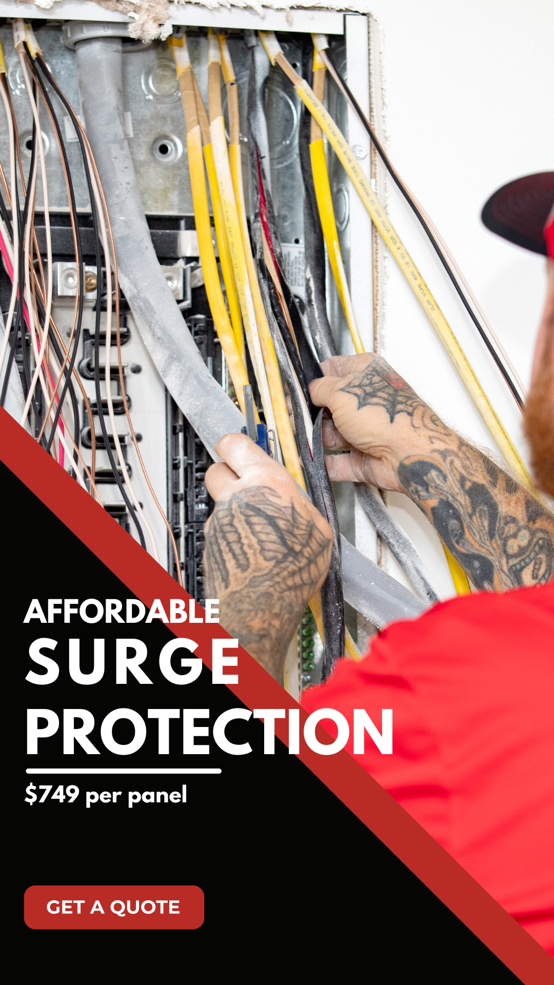 A W Electric Facebook ad: Local Electrical Experts