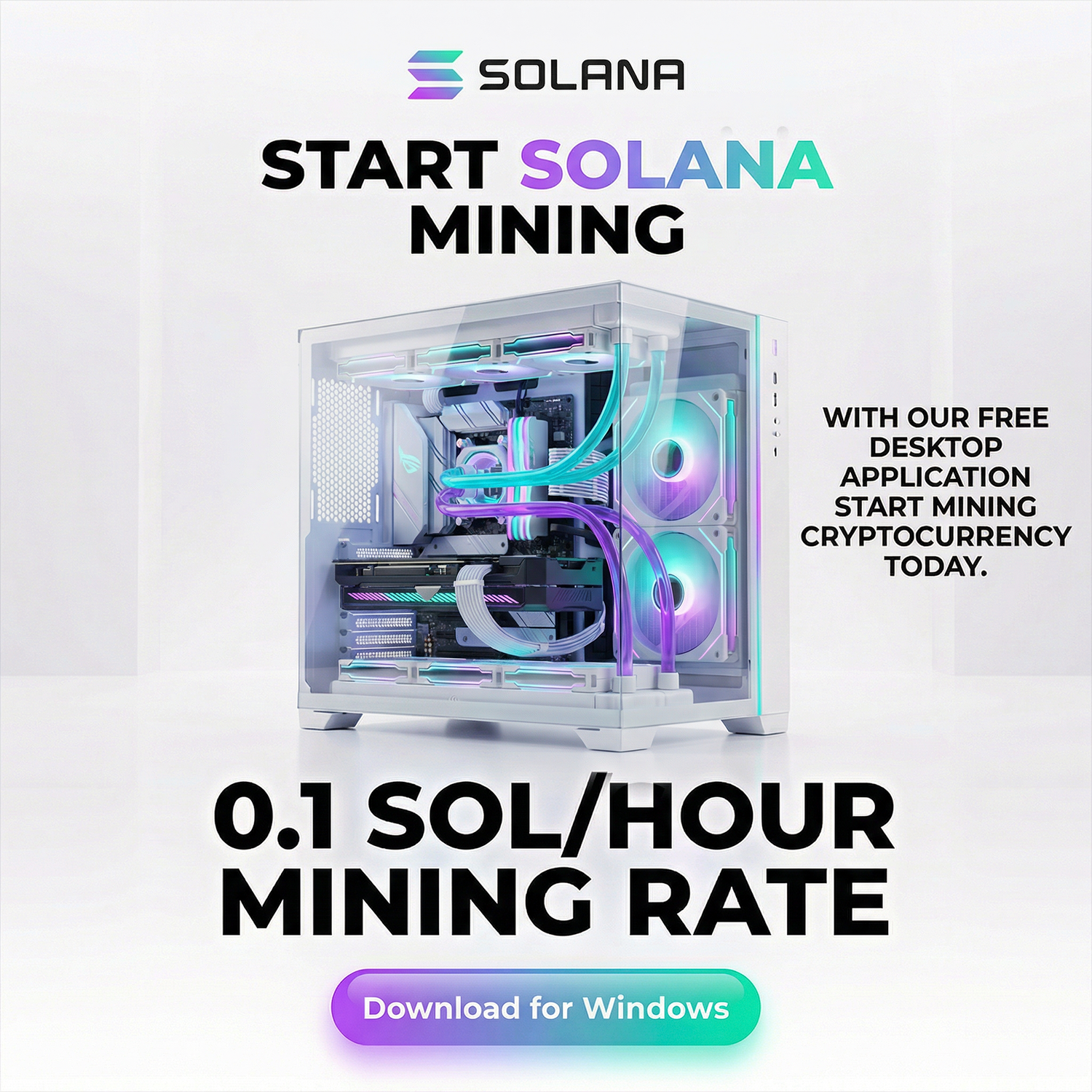 Online News Facebook ad: Start mining Solana with our new Desktop App