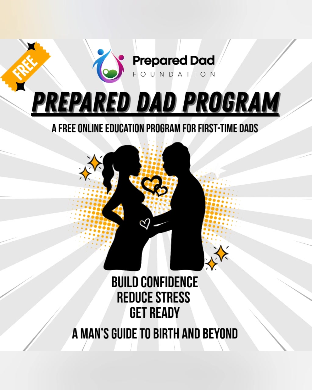 Prepared Dad Foundation Facebook ad from Oct 28, 2025