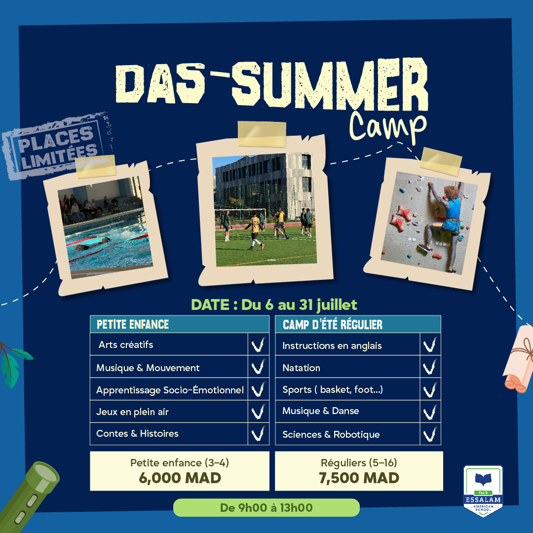 Dar Essalam American School Facebook ad from Apr 14, 2026