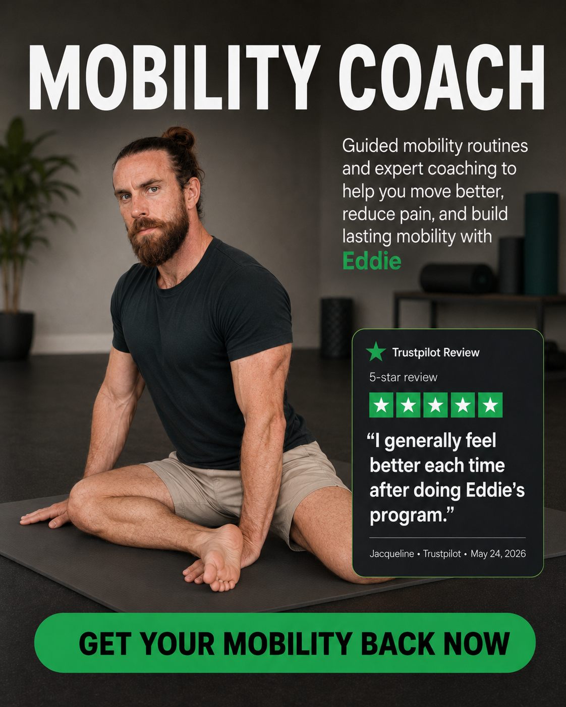 Eddie Ron - Sports Therapist Facebook ad
