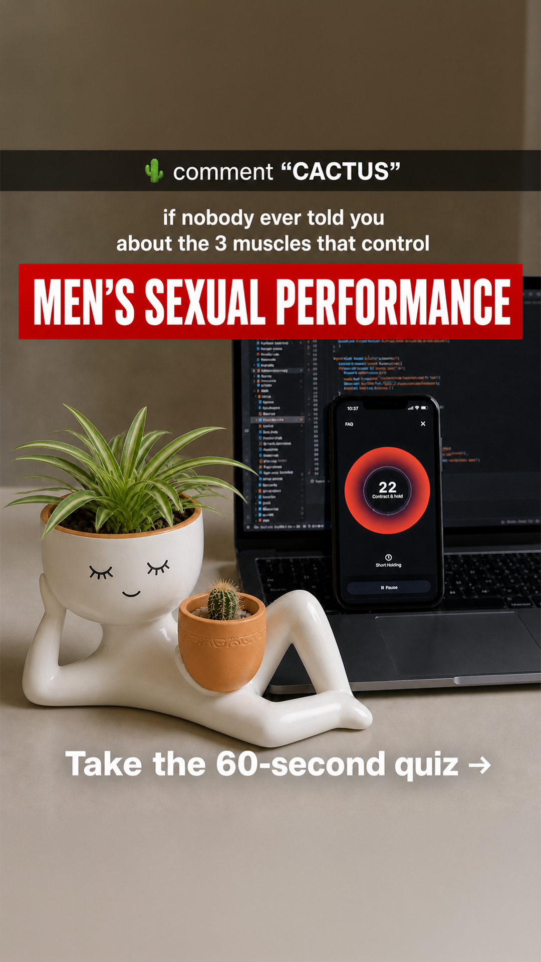 Dr. Kegel: For Men’s Health & Wellness Facebook ad