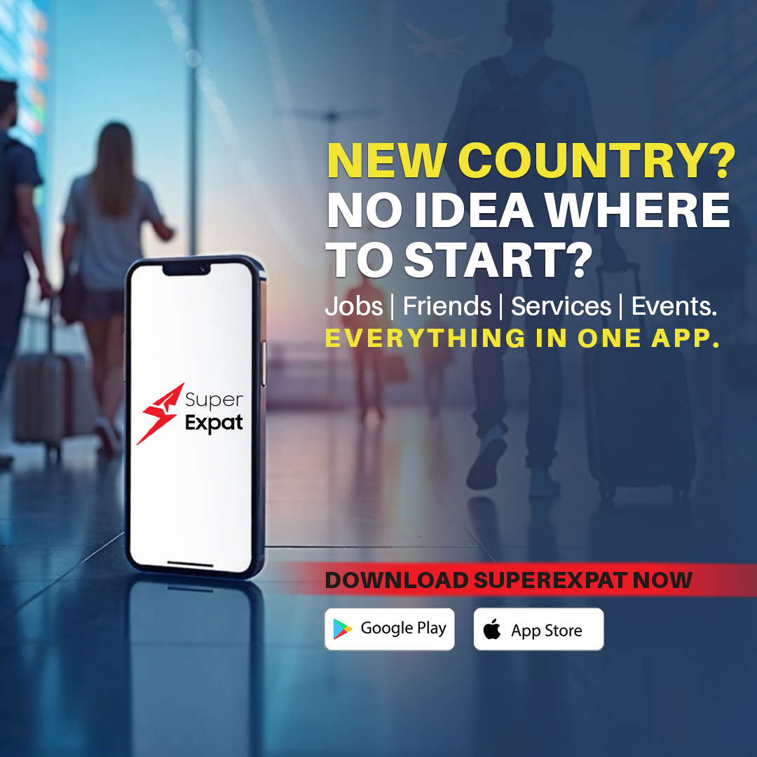 Super Expat Facebook ad: New Country. No Problem.