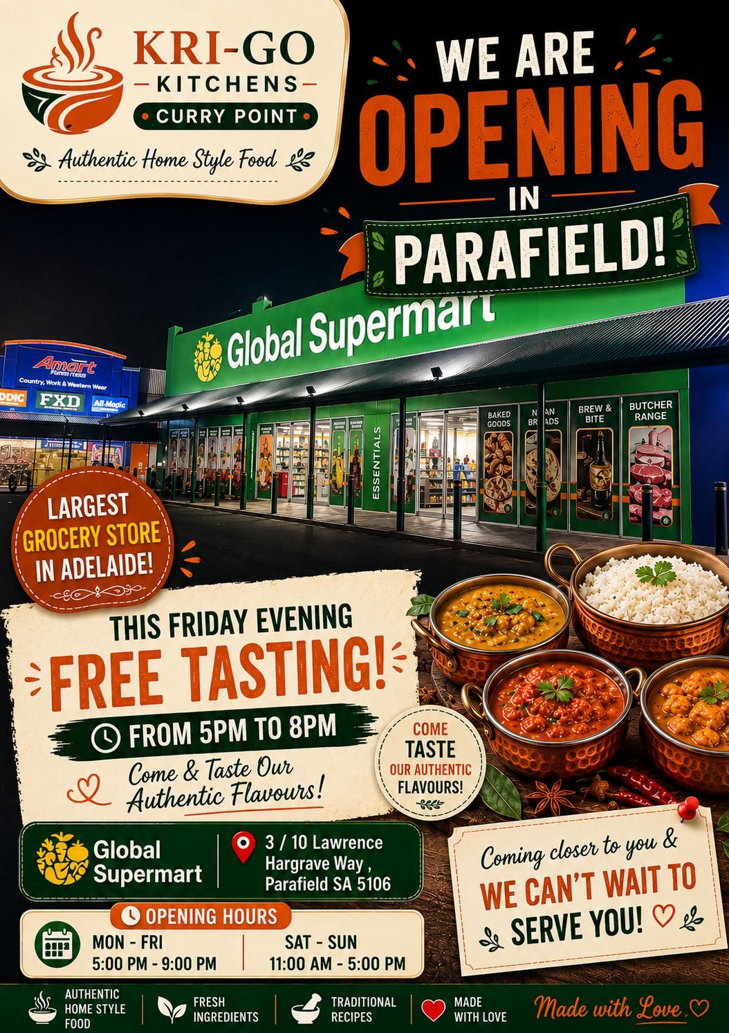 Global Supermart Facebook ad