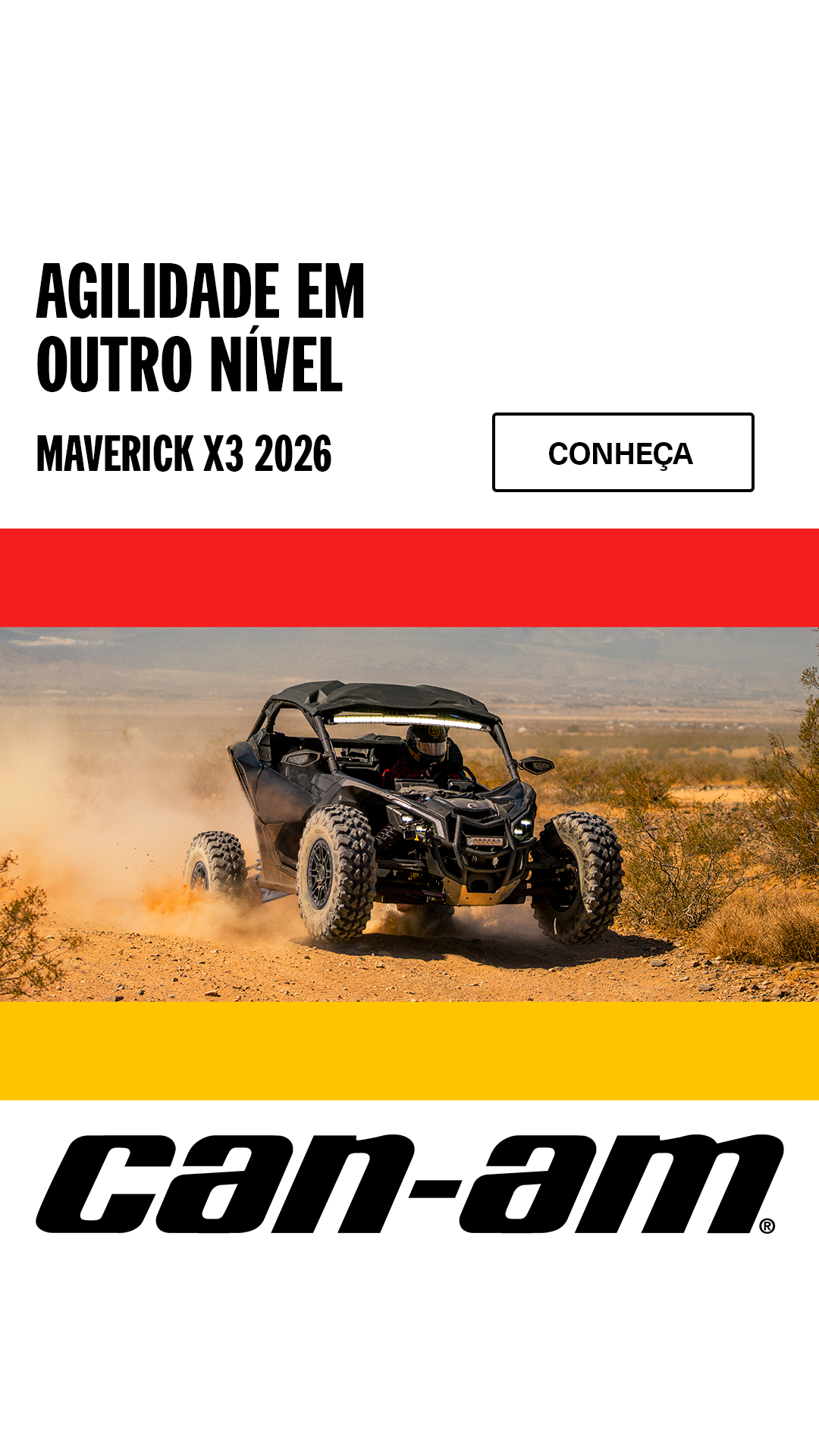 Can-Am Off-Road Facebook ad from May 21, 2026