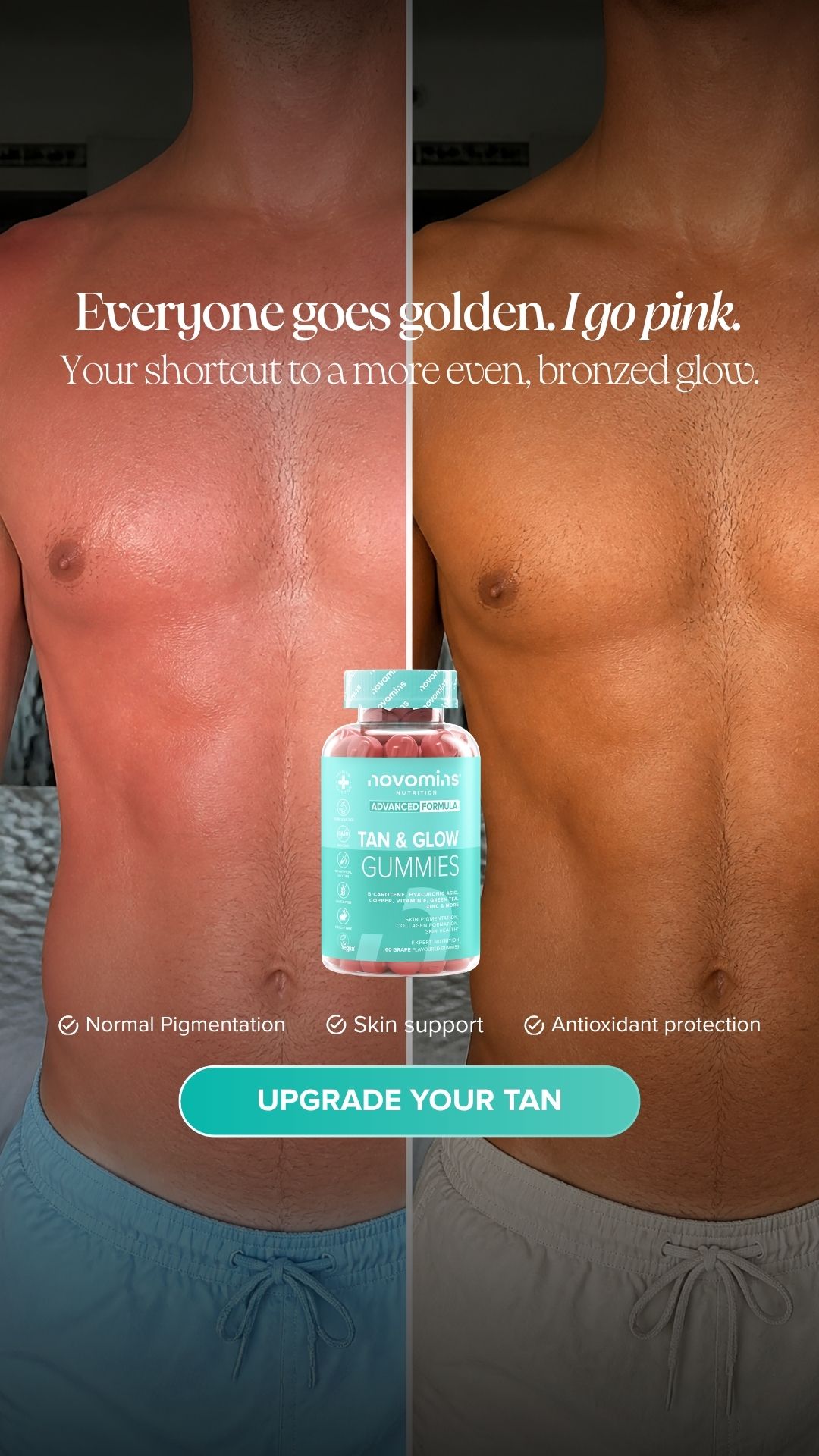 Novomins Nutrition Facebook ad