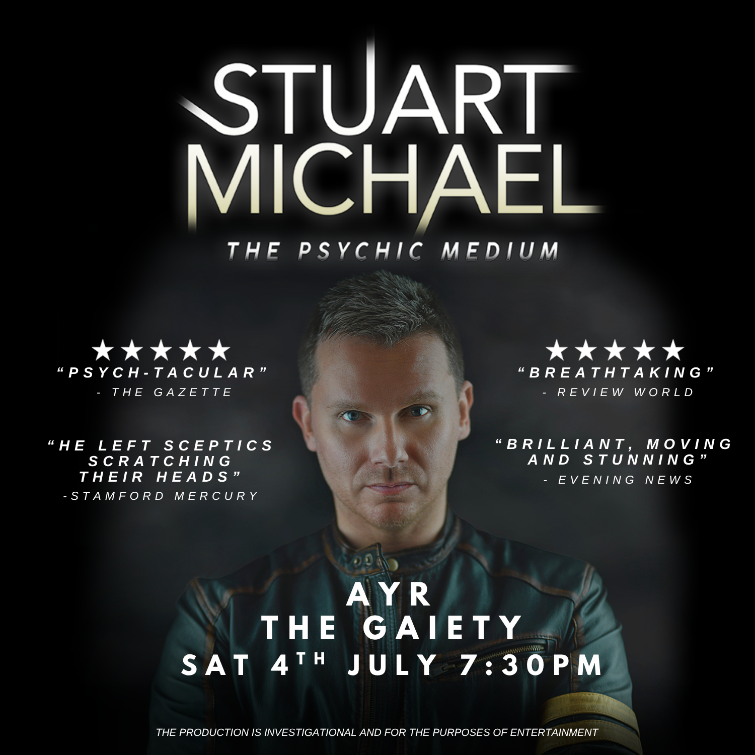 Stuart Michael Psychic/Medium Facebook ad