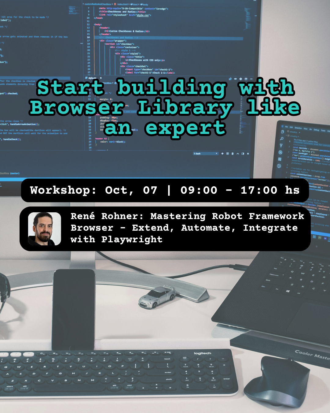 Robot Framework Facebook ad: Playwright & RF Browser: Ultimate Web Power
