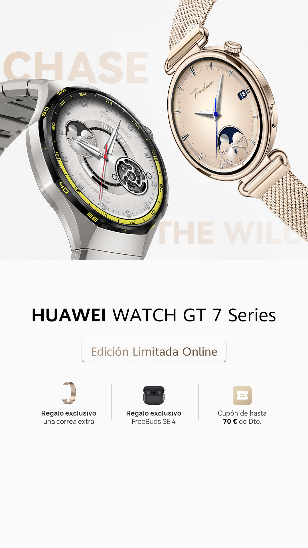 Huawei Mobile Facebook ad: HUAWEI WATCH GT7 Edición limitada online