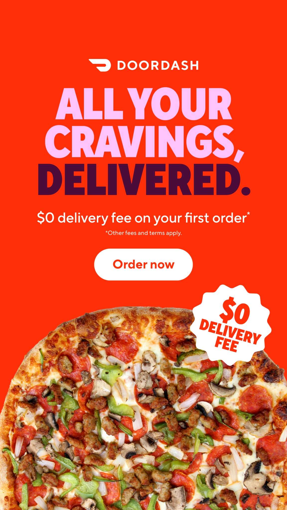 DoorDash Facebook ad