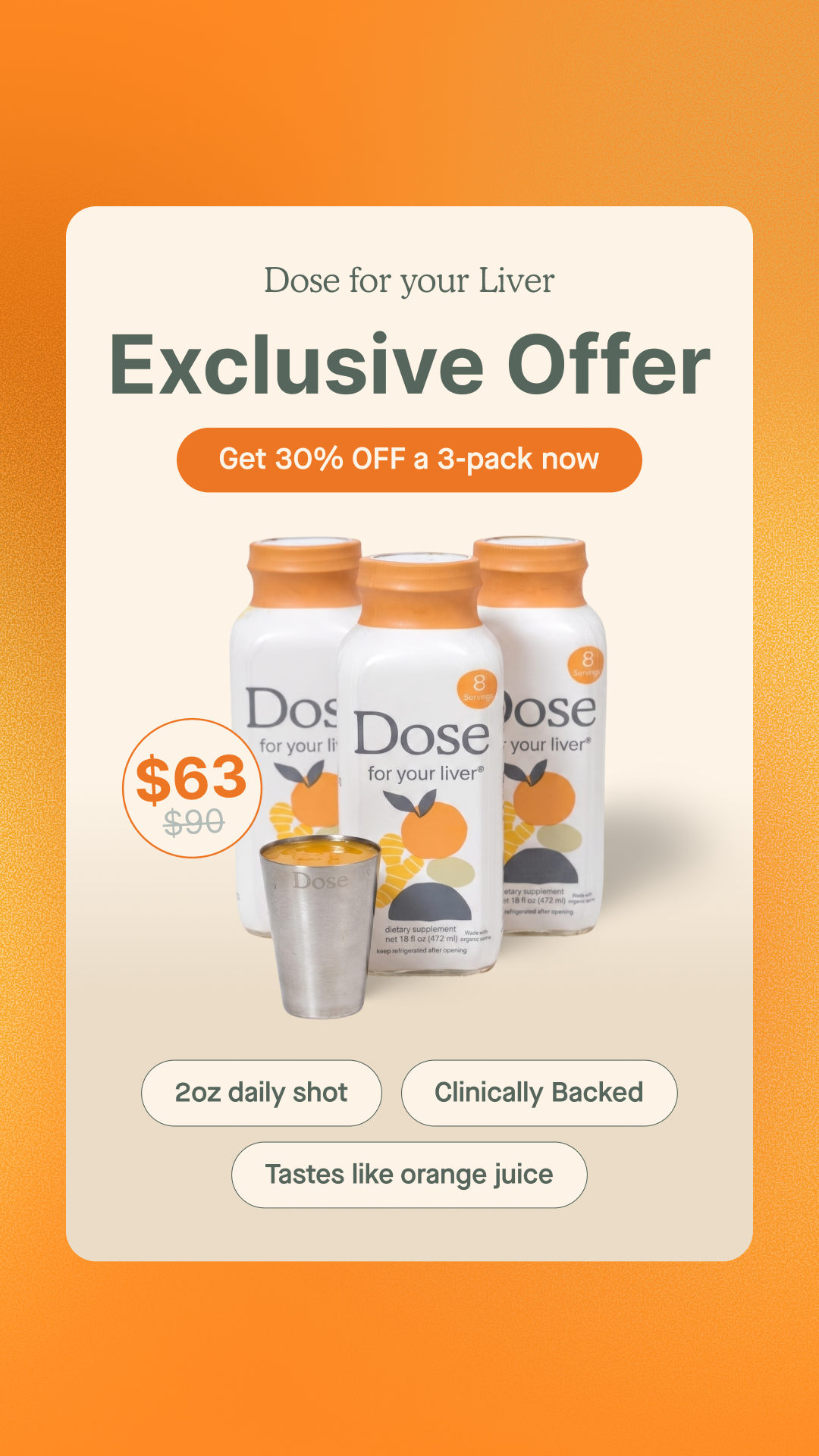 Dose Facebook ad