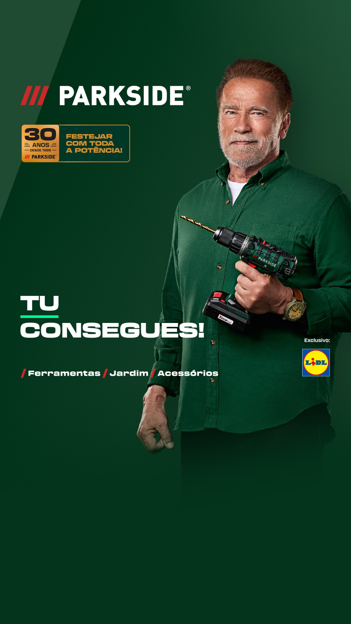 Parkside DIY Portugal Facebook ad: Tu consegues ainda mais