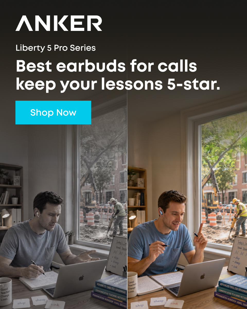 soundcore Facebook ad: Best Earbuds for Calls
