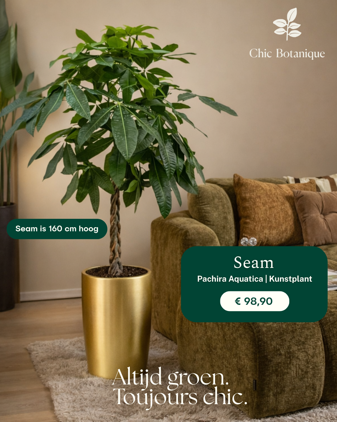 Chic Botanique Facebook ad