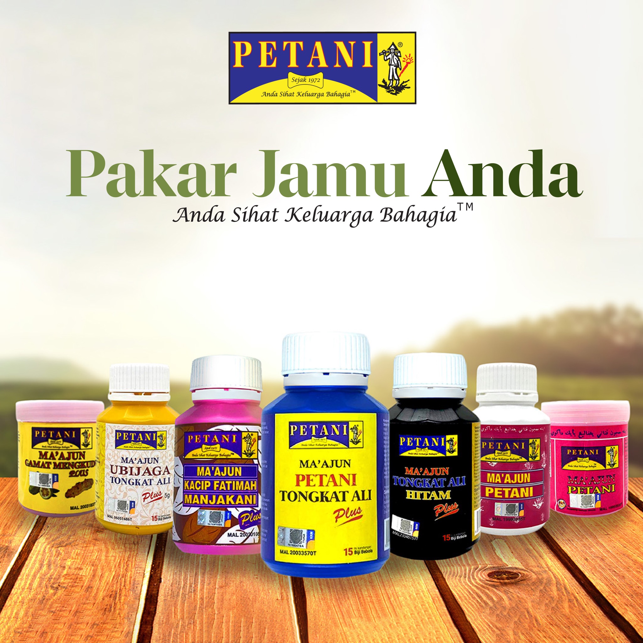 PETANI Facebook ad: PETANI: Jenama Jamu Pilihan No.1 rakyat Malaysia untuk…