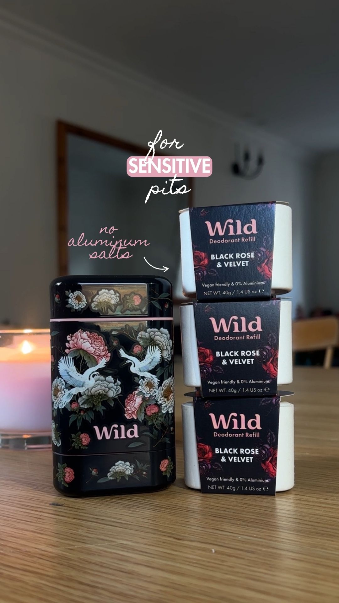 Wild Facebook ad: Elevate your everyday with Midnight Bloom