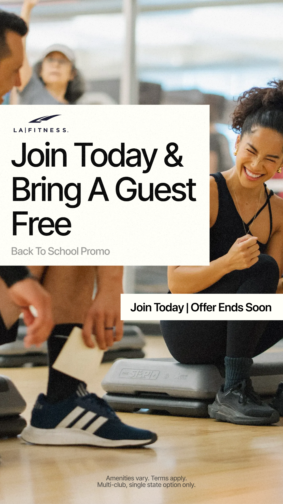LA Fitness Facebook ad