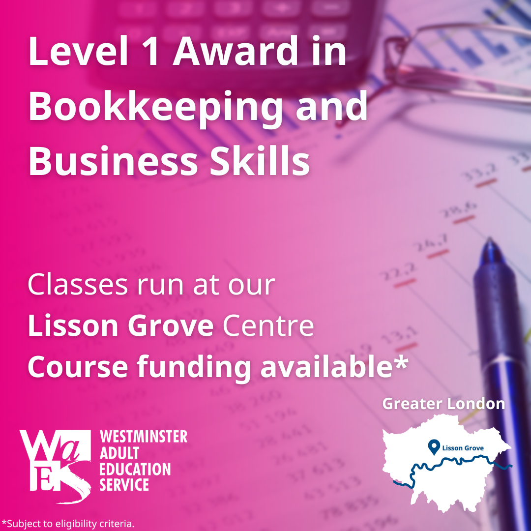 Westminster Adult Education Service Facebook ad