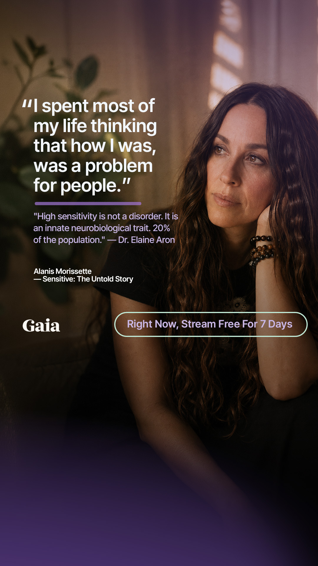 Gaia Facebook ad