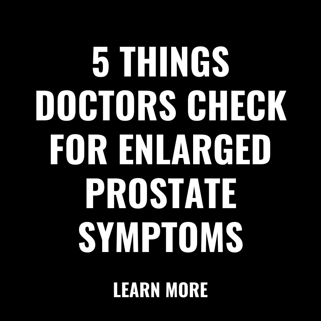 Smart Guides Facebook ad: What Doctors Look For With Enlarged Prostate