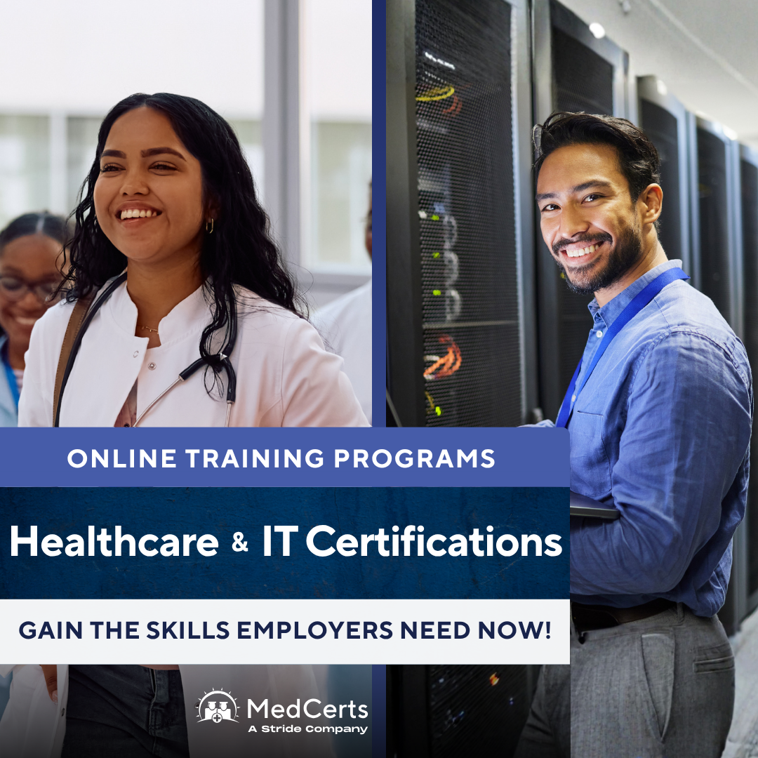 MedCerts Facebook ad