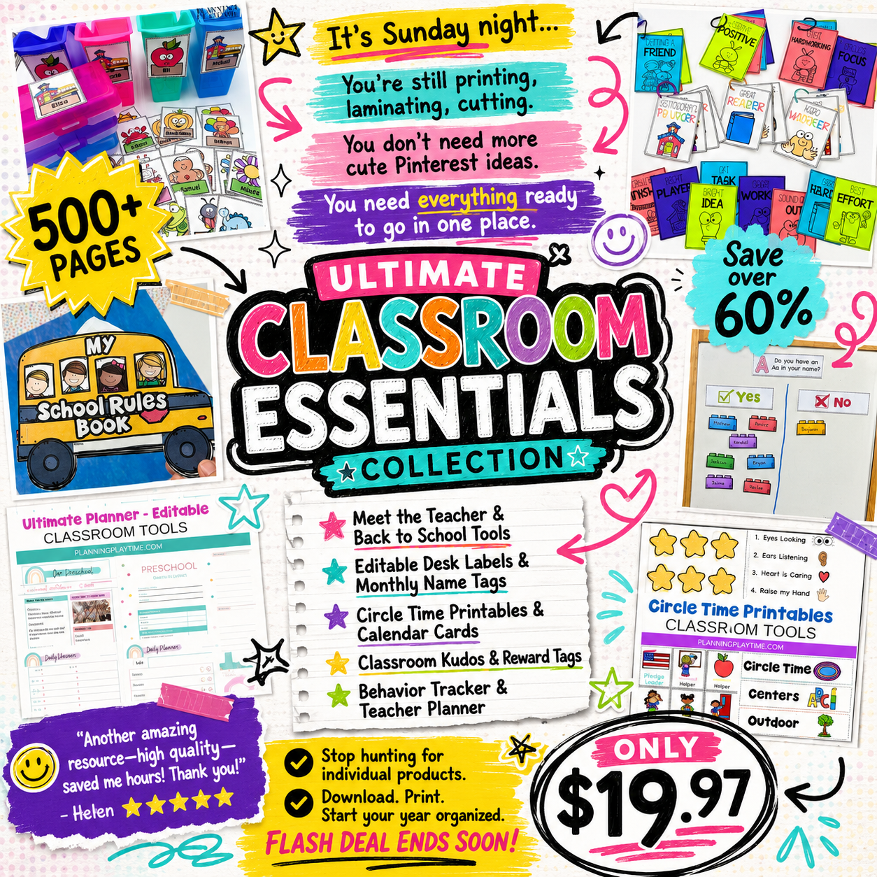 Planning Playtime - Learning Through Play Facebook ad