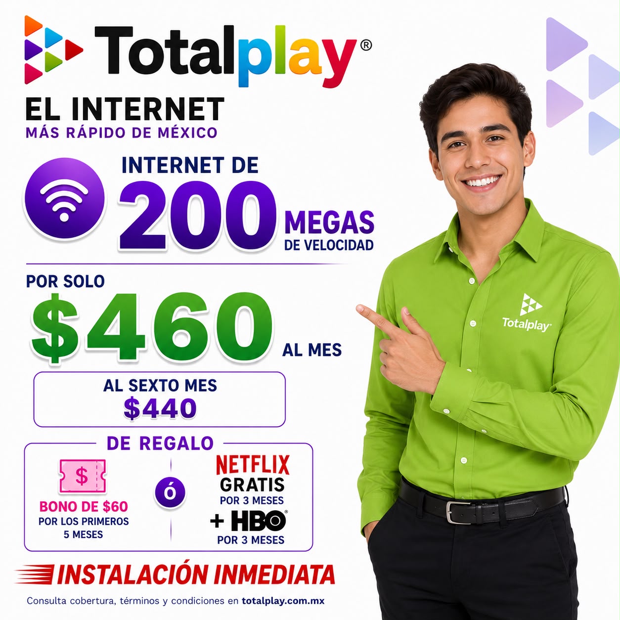 instalaciones de internet Facebook ad: internet ilimitado total contrata sin salir de casa…