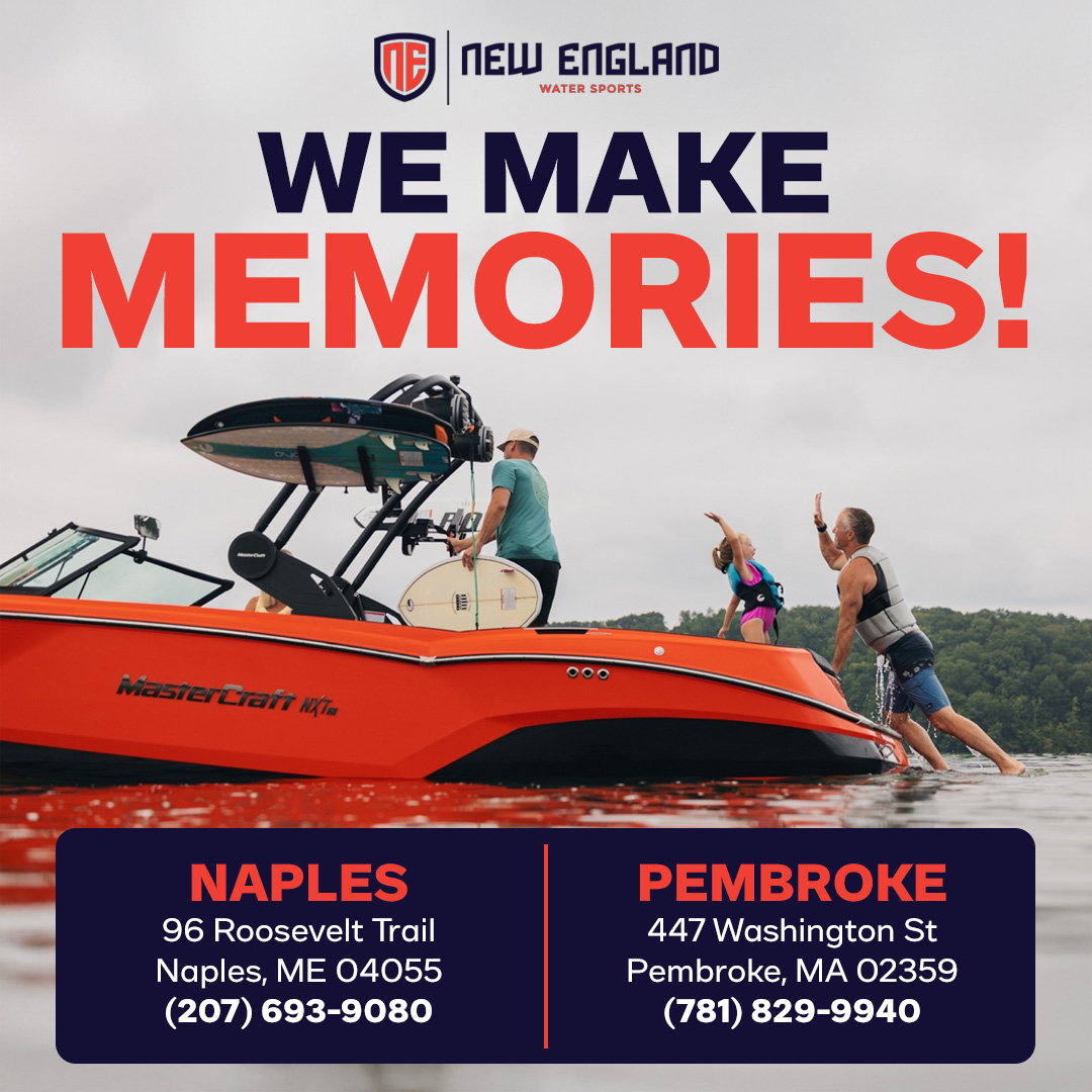 New England FreshWater Marine & WaterSports Facebook ad: Endless Waves, Endless Ways.