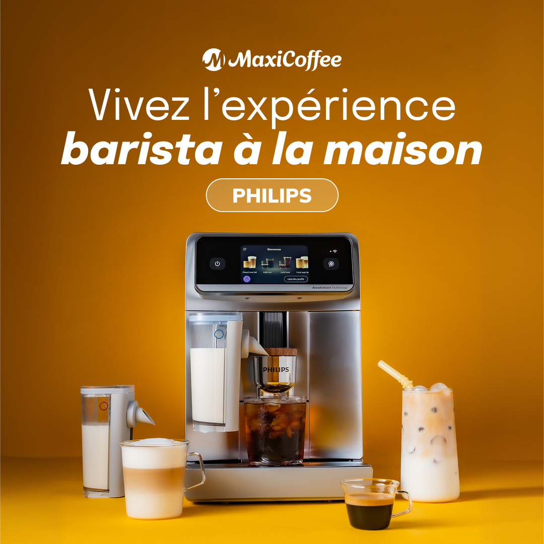MaxiCoffee Facebook ad: L'expérience barista, à la maison