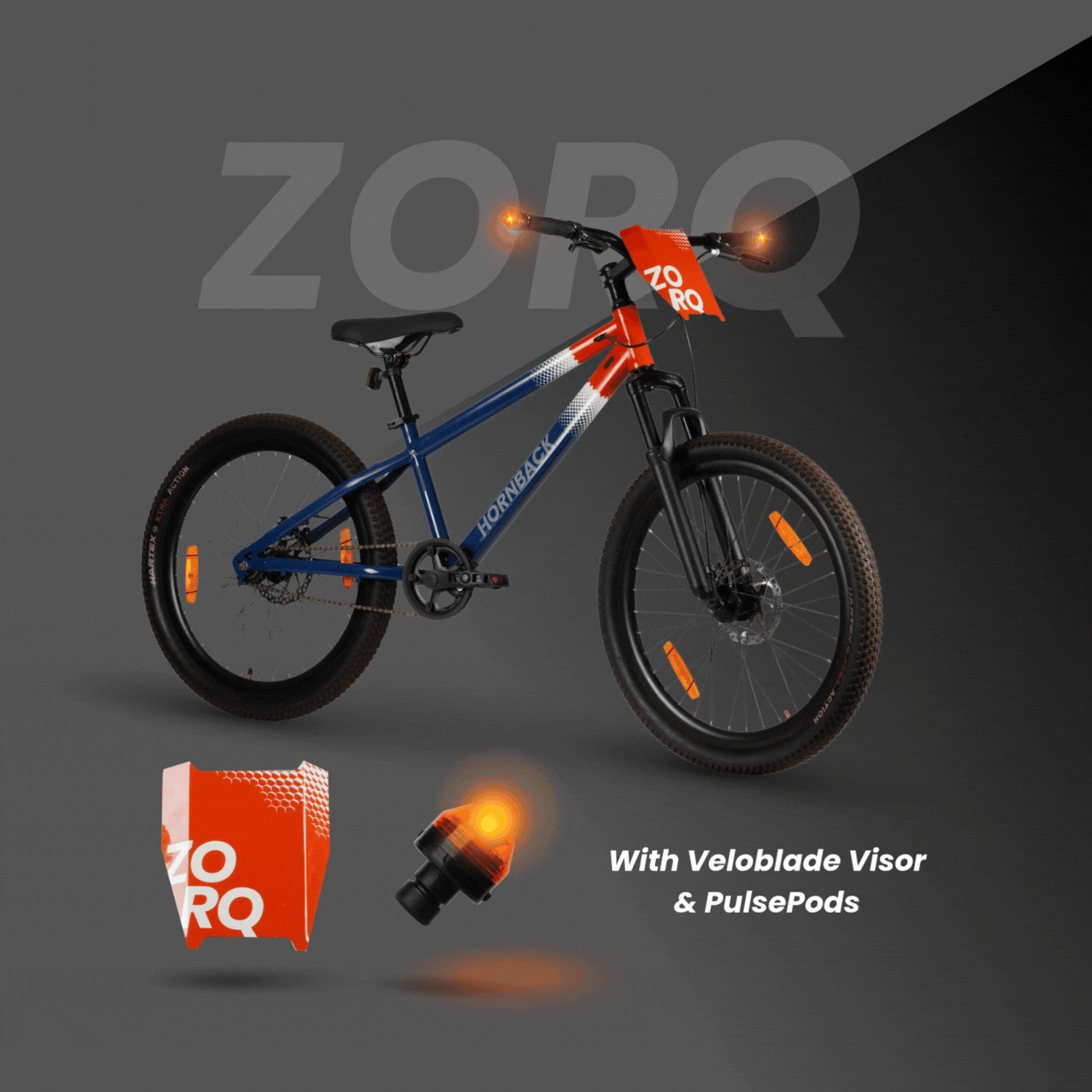 Hornback.bike Facebook ad: EMI Starting at ₹1,999/Month