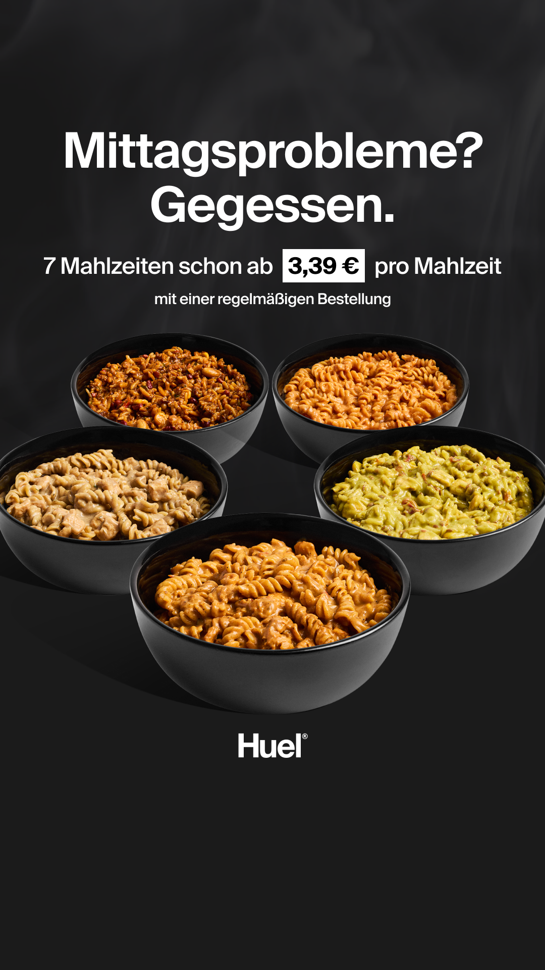 Huel Facebook ad