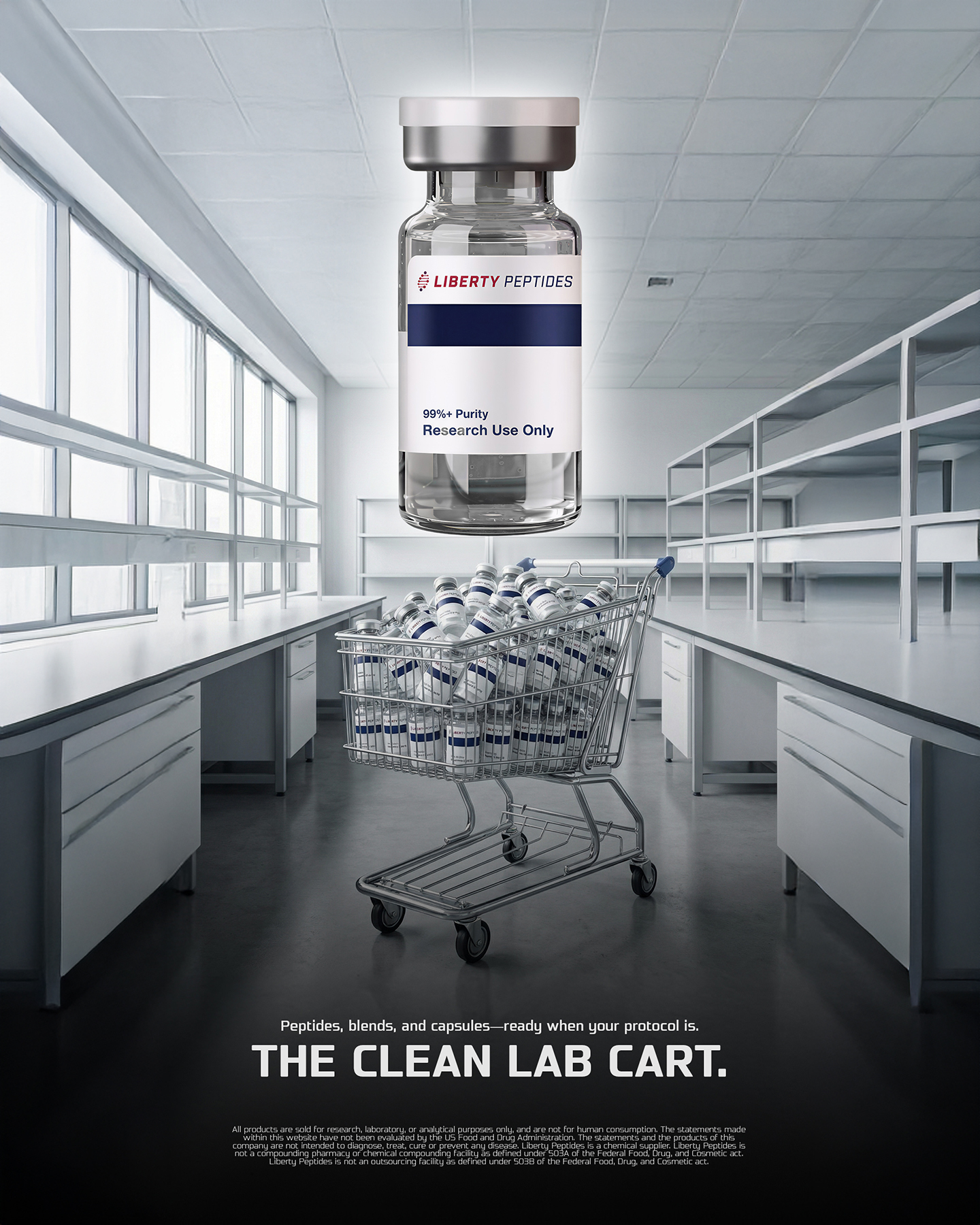 Liberty Peptides Facebook ad