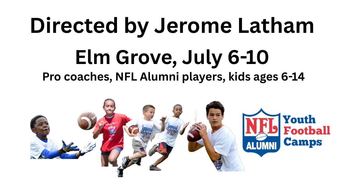 Green Bay NFL Alumni Youth Football Camps Facebook ad: About the camp director: Head Football Coach at…