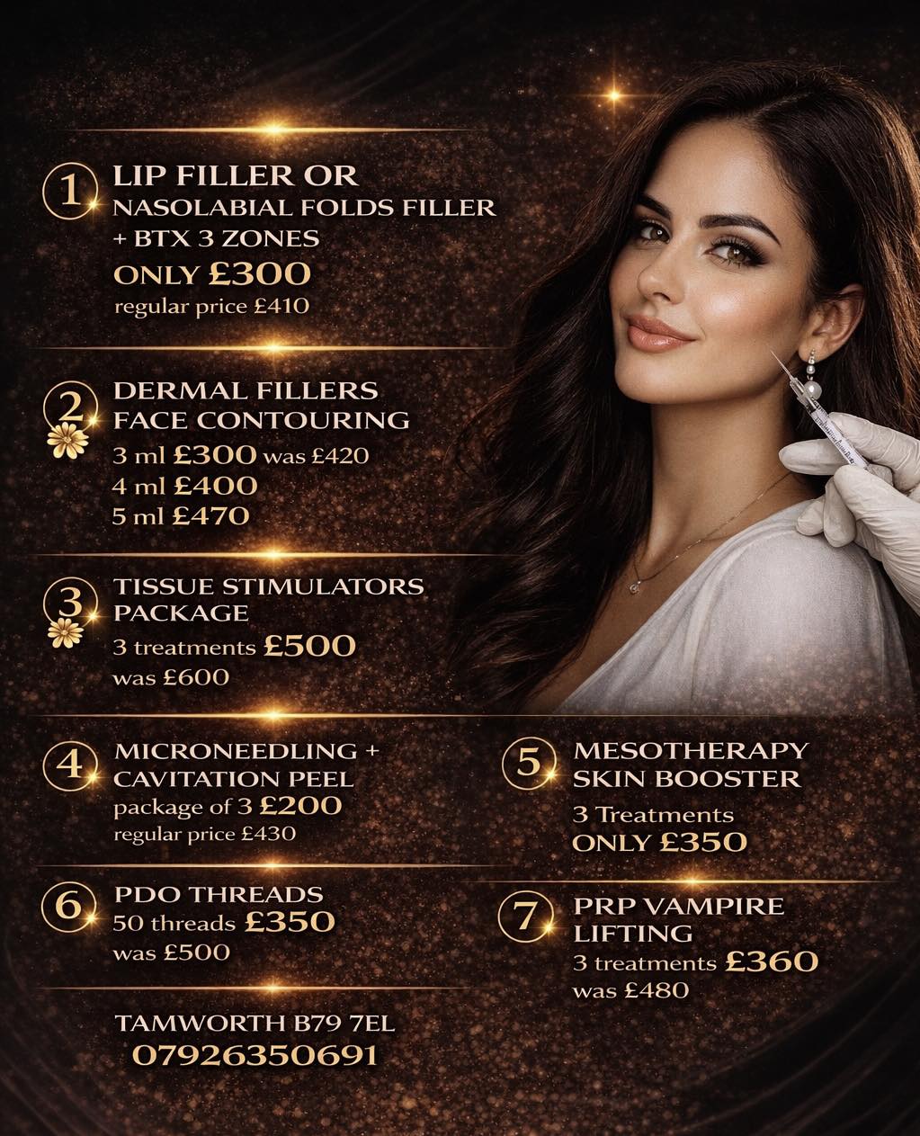 The Beauty Room Facebook ad: APRIL OFFER