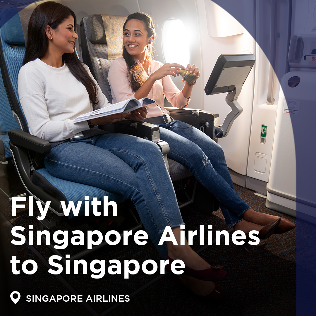 Singapore Airlines Facebook ad