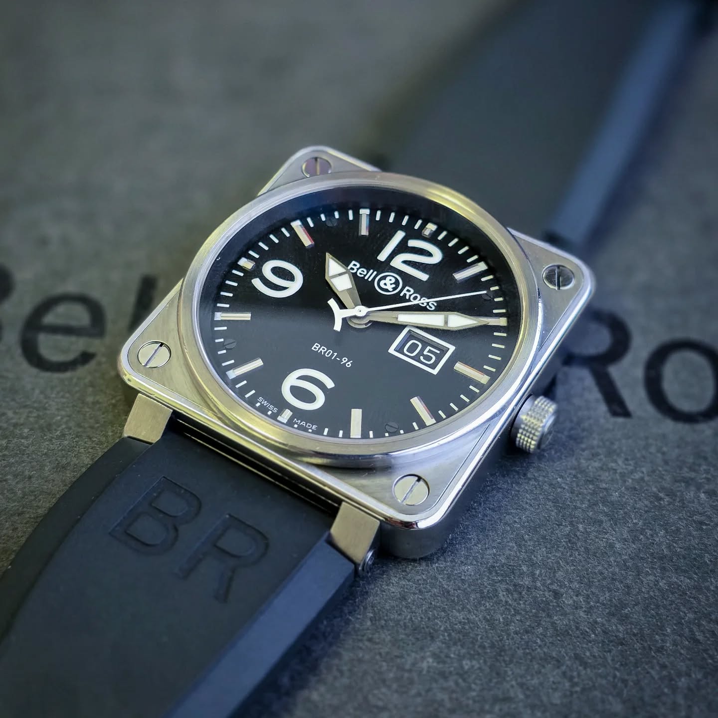 Deluxe Watch Company Facebook ad: The BR 01-96-S