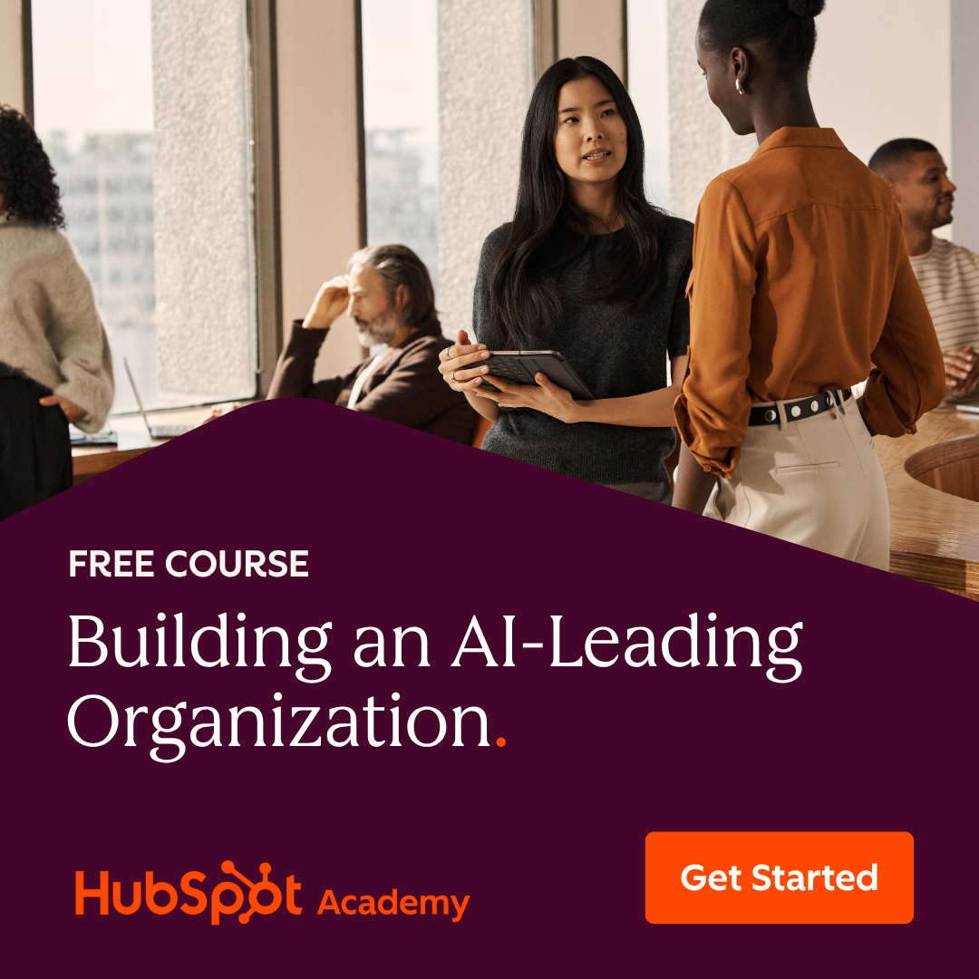 HubSpot Academy Facebook ad