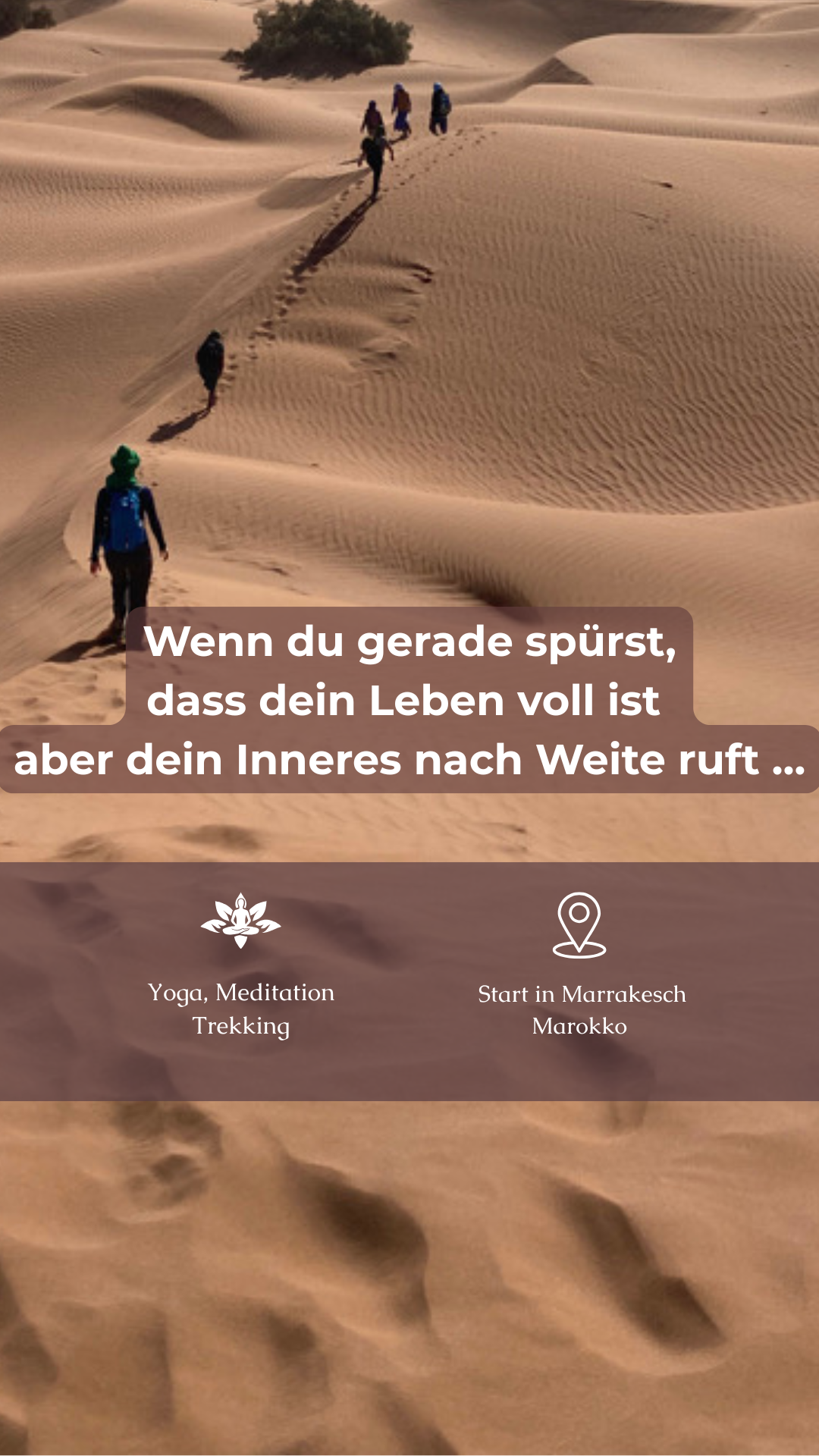 Nadjacrivelli.ch Facebook ad: Nadja Crivelli Sahara Yoga Retreats und Spiritual…