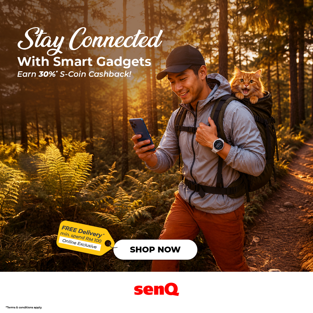 senQ Digital Station Facebook ad